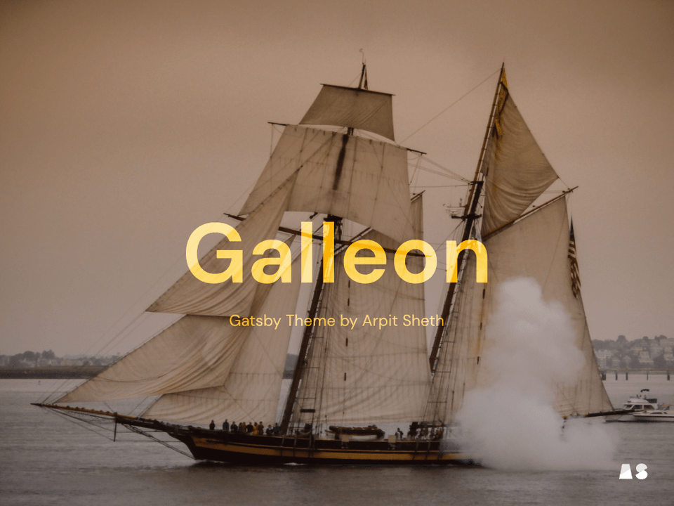Galleon Banner